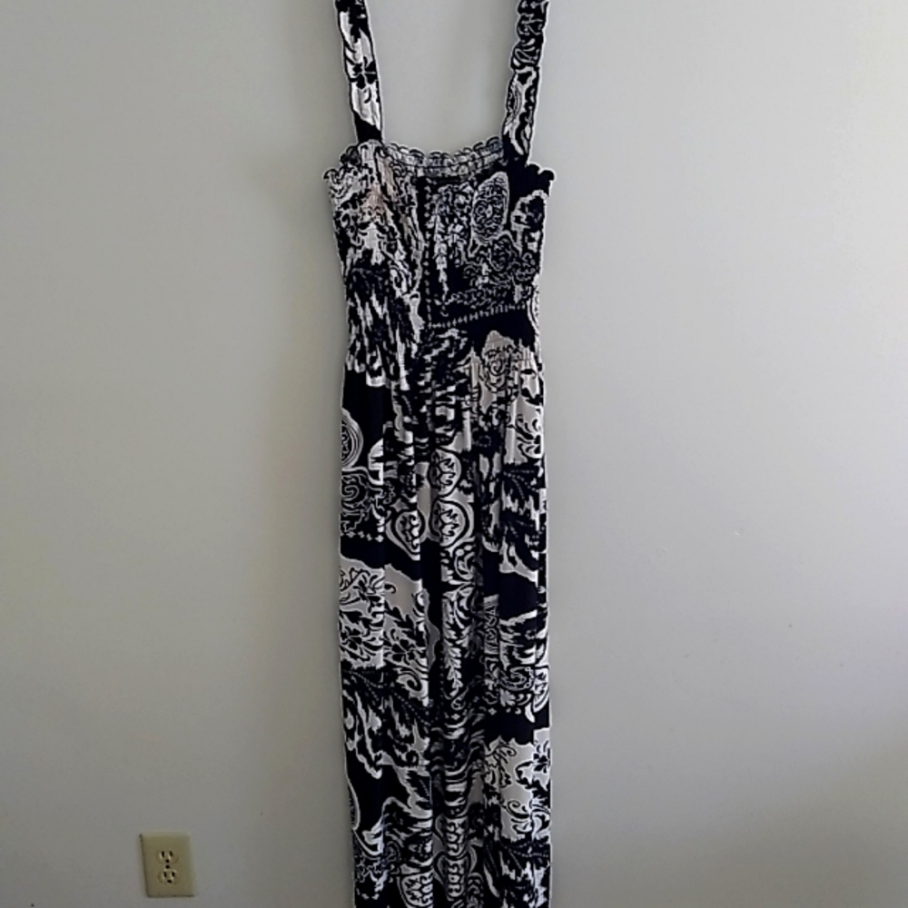 Black and White Maxi